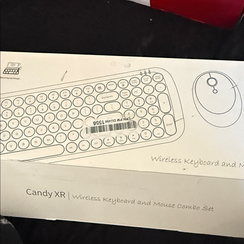 Wireless Keyboard and Mouse Combo Set - White